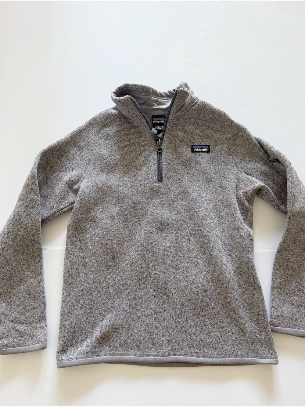 Patagonia Better Sweater Kids size M (10) in Concrete Purple